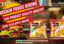 McCain Foods QA Job