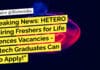 Breaking News: HETERO is Hiring Freshers for Life Sciences Vacancies – Biotech Graduates Can Also Apply! "Breaking News: HETERO is Hiring Freshers for Life Sciences Vacancies - Biotech Graduates Can Also Apply!"