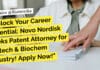 Novo Nordisk Patent Attorney Job For Biotech & Biochem, Apply Online "Unlock Your Career Potential: Novo Nordisk Seeks Patent Attorney for Biotech & Biochem Industry! Apply Now!"