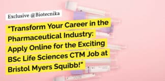 Clinical Trial Monitor Job at Bristol Myers Squibb