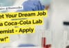 Get Your Dream Job as a Coca-Cola Lab Chemist – Apply Now! "Get Your Dream Job as a Coca-Cola Lab Chemist - Apply Now!"