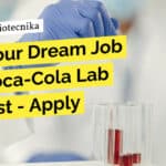 "Get Your Dream Job as a Coca-Cola Lab Chemist - Apply Now!"