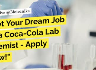"Get Your Dream Job as a Coca-Cola Lab Chemist - Apply Now!"