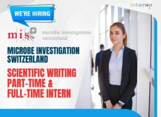 Scientific Writing Intern Job