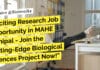 Exciting Research Job Opportunity in MAHE Manipal – Biological Sciences Project Recruitment! "Exciting Research Job Opportunity in MAHE Manipal - Join the Cutting-Edge Biological Sciences Project Now!"