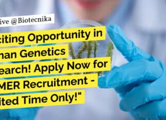 "Exciting Opportunity in Human Genetics Research! Apply Now for PGIMER Recruitment - Limited Time Only!"