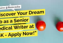 "Discover Your Dream Job as a Senior Medical Writer at GSK - Apply Now!"