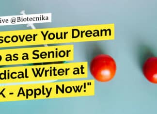 "Discover Your Dream Job as a Senior Medical Writer at GSK - Apply Now!"