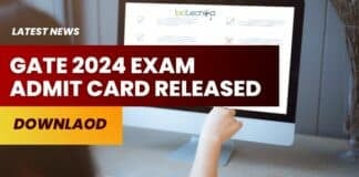 GATE 2024 Admit Card