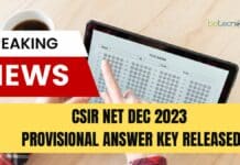 CSIR Dec Answer Key