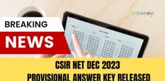 CSIR Dec Answer Key
