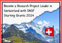 SNSF Starting Grants 2024