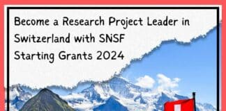 SNSF Starting Grants 2024