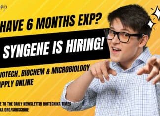 Syngene Hiring