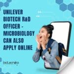 Unilever Biotech R&D Officer
