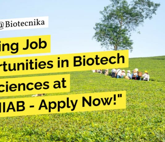 "Exciting Job Opportunities in Biotech Life Sciences at ICAR-IIAB - Apply Now!"