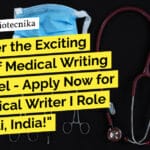 "Discover the Exciting World of Medical Writing at Parexel - Apply Now for the Medical Writer I Role in Mohali, India!"