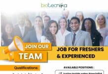 Sales Specialist Job Opening