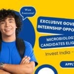 Govt Intern Opportunity for Microbiology - Apply Now!