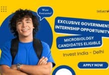 Govt Intern Opportunity for Microbiology - Apply Now!