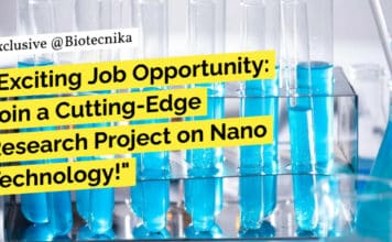 "Exciting Job Opportunity: Join a Cutting-Edge Research Project on Nano Technology!"