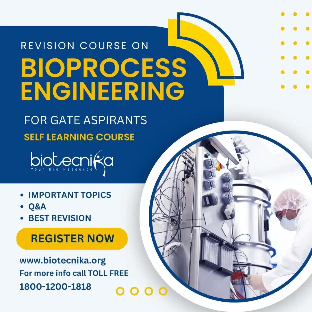 GATE Biotech Revision Topics