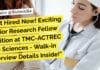 Exciting Junior Research Fellow Position at TMC-ACTREC Life Sciences – Walk-in Interview Details Inside! "Get Hired Now! Exciting Junior Research Fellow Position at TMC-ACTREC Life Sciences - Walk-in Interview Details Inside!"