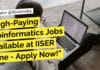 High-Paying Bioinformatics Jobs Available at IISER Pune – Apply Now! "High-Paying Bioinformatics Jobs Available at IISER Pune - Apply Now!"