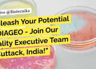 "Unleash Your Potential at DIAGEO - Join Our Quality Executive Team in Cuttack, India!"