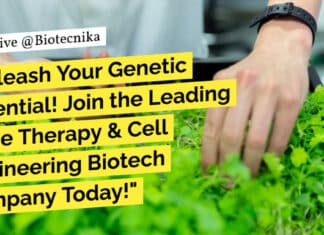 "Unleash Your Genetic Potential! Join the Leading Gene Therapy & Cell Engineering Biotech Company Today!"