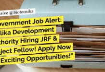 "Government Job Alert: Chilika Development Authority Hiring JRF & Project Fellow! Apply Now for Exciting Opportunities!"