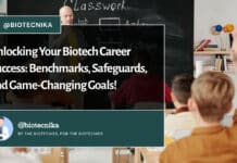 Unlocking Your Biotech Career Success: Benchmarks, Safeguards, and Game-Changing Goals!, Benchmarks, Safeguards, Milestones, Goals, Biotech Students