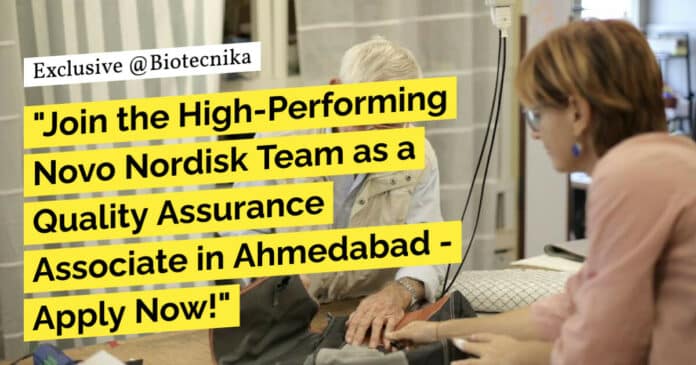 Life Sciences QA Novo Nordisk Job Opening - Apply Online