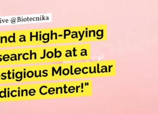 "Land a High-Paying Research Job at a Prestigious Molecular Medicine Center!"