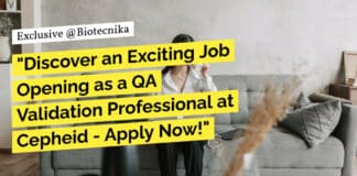 "Discover an Exciting Job Opening as a QA Validation Professional at Cepheid - Apply Now!"