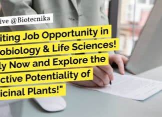 JNU Project Vacancy Available - MSc Microbiology & Life Sciences Apply