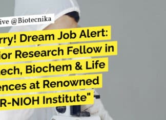 "Hurry! Dream Job Alert: Junior Research Fellow in Biotech, Biochem & Life Sciences at Renowned ICMR-NIOH Institute"