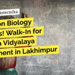"Attention Biology Teachers! Walk-In for Kendriya Vidyalaya Recruitment in Lakhimpur Kheri"