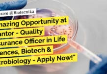 "Amazing Opportunity at Avantor - Quality Assurance Officer in Life Sciences, Biotech & Microbiology - Apply Now!"