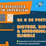 Zydus Biologics Walk-In-Interview For QA & QC Posts – Biotech, Biochem & Microbiology Eligible Zydus Biologics Walk-In-Interview