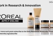 L'Oreal Research & Innovation Job