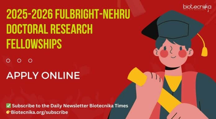 2025-2026 Fulbright-Nehru Doctoral