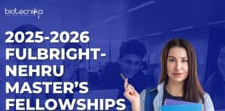2025-2026 Fulbright-Nehru Master’s Fellowships