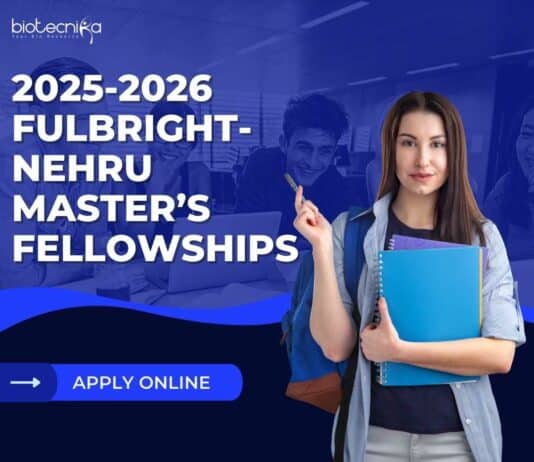2025-2026 Fulbright-Nehru Master’s Fellowships