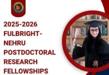2025-2026 Fulbright-Nehru Postdoctoral