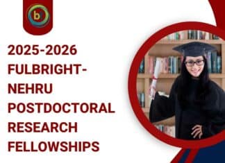 2025-2026 Fulbright-Nehru Postdoctoral