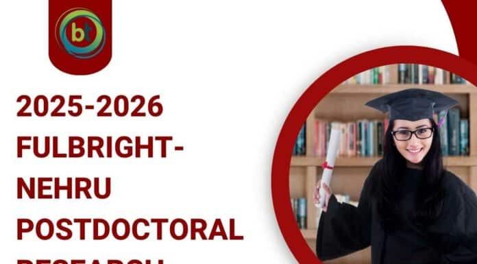 2025-2026 Fulbright-Nehru Postdoctoral