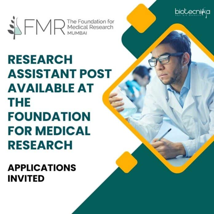 FMR Mumbai Research Assistant