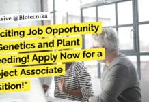 MACS-ARI Pune Life Science Project Associate Recruitment - Applications Invited