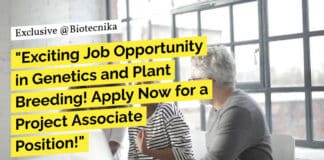 MACS-ARI Pune Life Science Project Associate Recruitment - Applications Invited